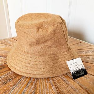 NWT Kensie OS Tan Bucket Hat